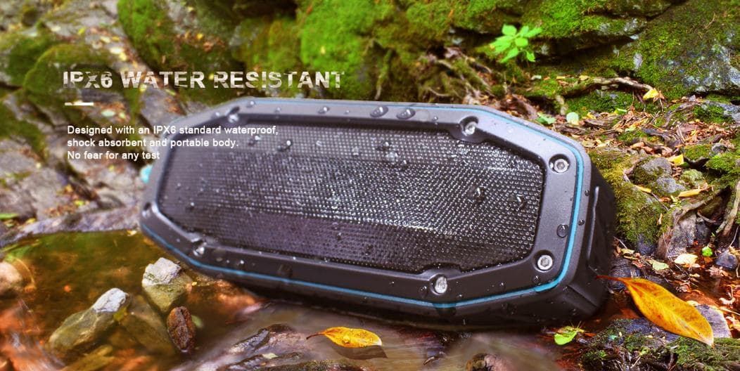 Outdoor Rugged Waterproof Bluetooth Speaker